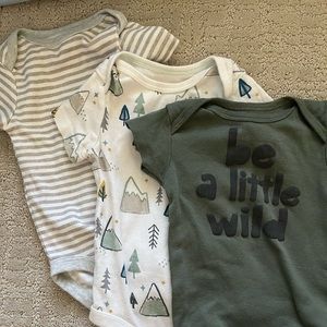 3-6 month boys onesies